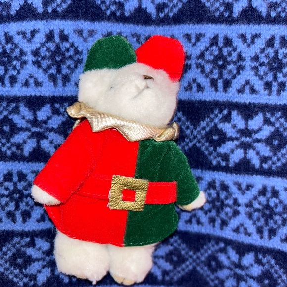 Old Navy Turtleneck Christmas Sweater w/ stuffed Santa and Teddy Bear Size Small - Picture 4 of 9